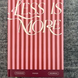 Papier 'Less is More' Finance Planer